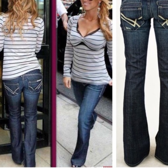 William Rast Savoy Ultra Low Rise Jeans 